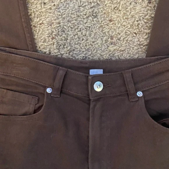 Brown flair pants - Picture 2 of 4